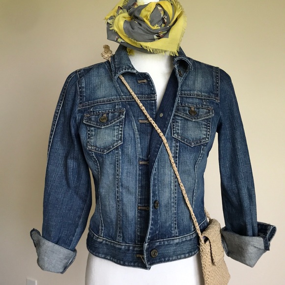 LOFT Jackets & Blazers - Loft | Denim Jacket size 4P